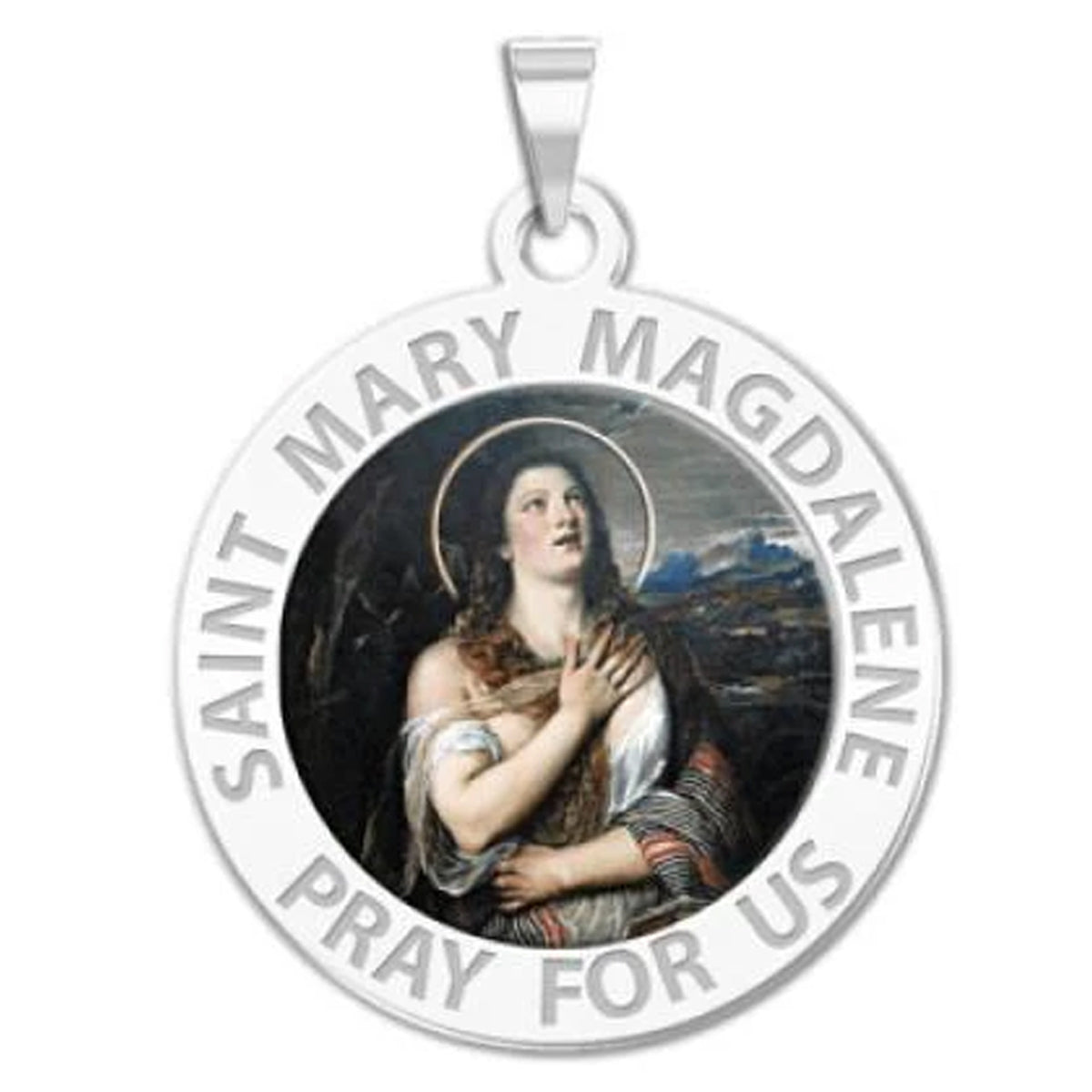 Saint Mary Magdalene Medal "Color"