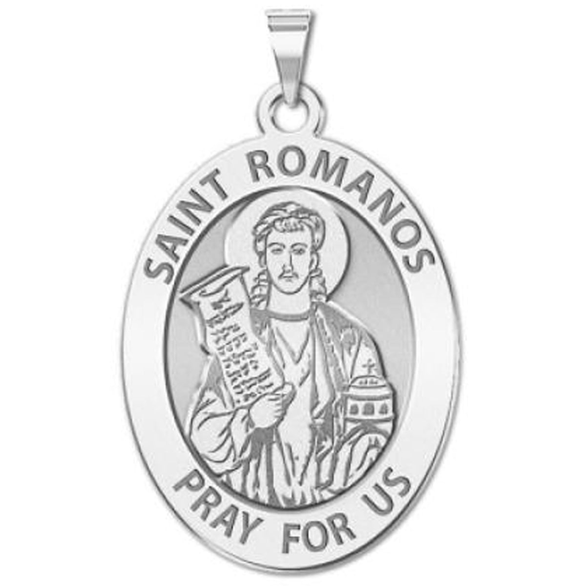 Saint Romanos Medal OVAL