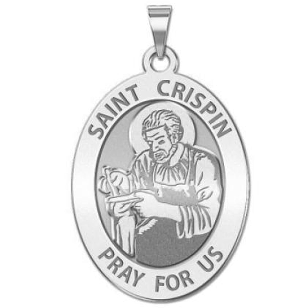 Saint Crispin OVAL Medal