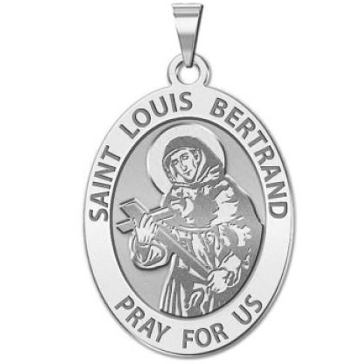 Saint Louis Bertrand OVAL Medal