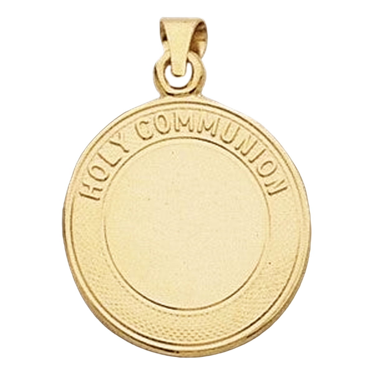 14K Gold First Holy Communion Medal