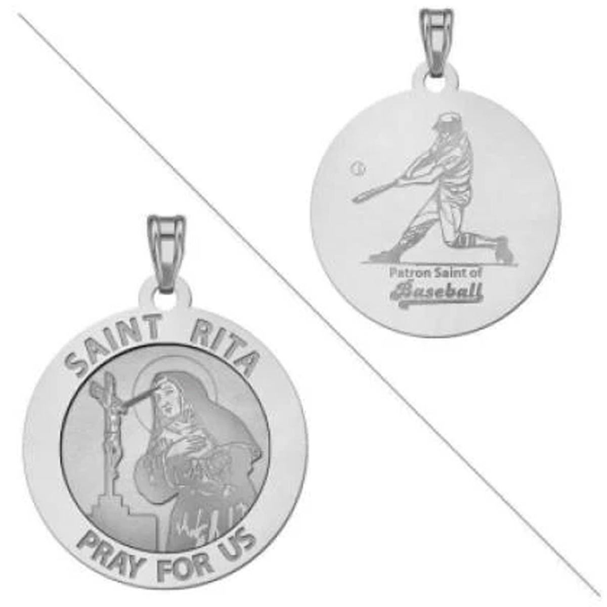 Saint Rita Medal "Baseball Medal"