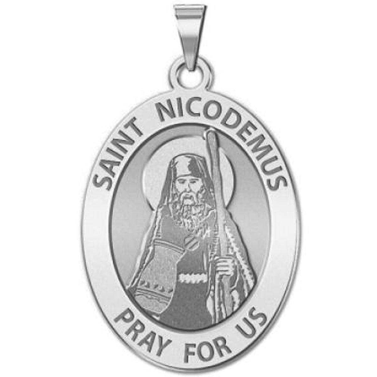 Saint Nicodemus OVAL Medal