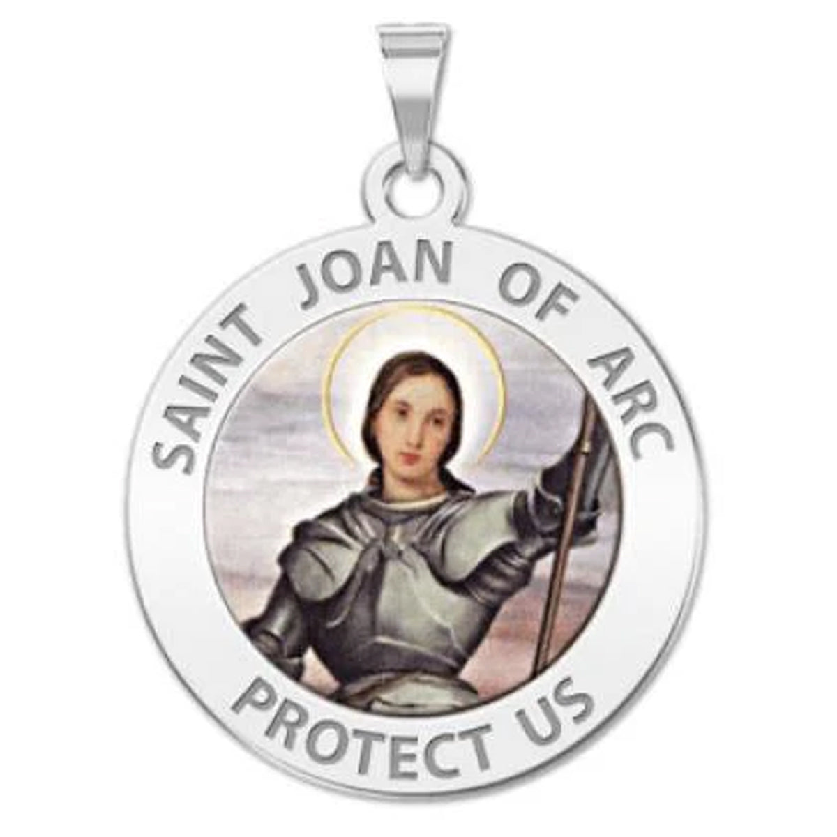 Saint Joan of Arc Medal "color"