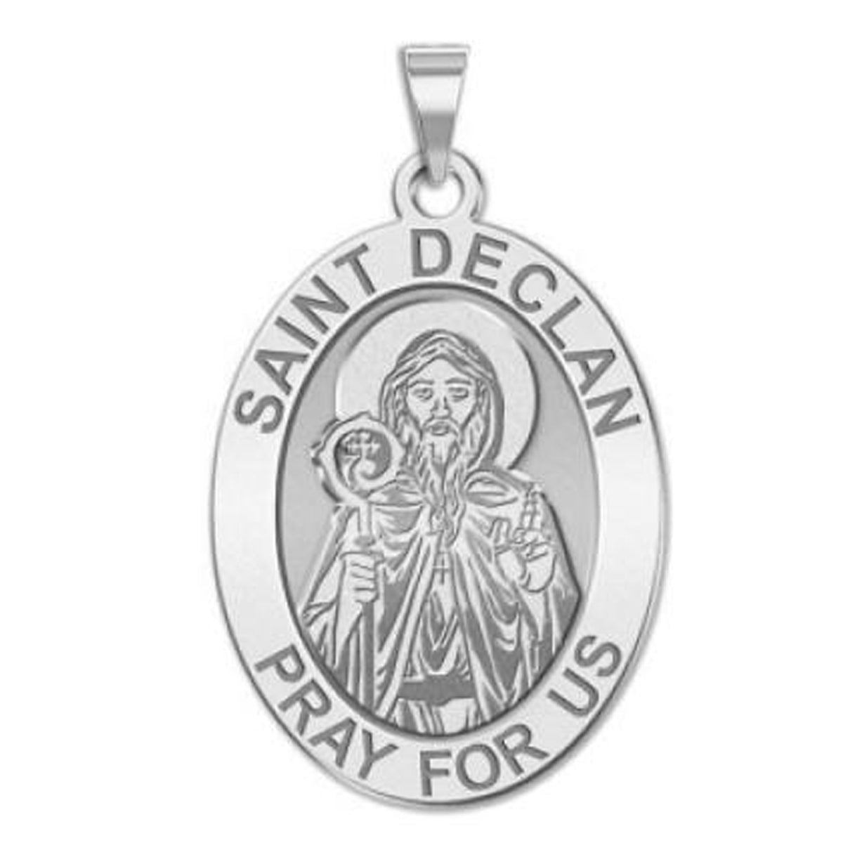 Saint Declan Oval Medal