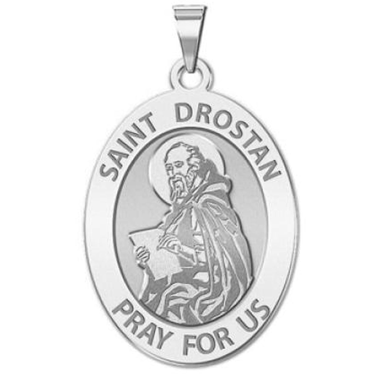 Saint Drostan Oval Medal