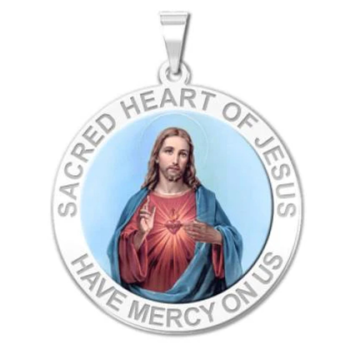 Sacred Heart of Jesus Medal "Color"