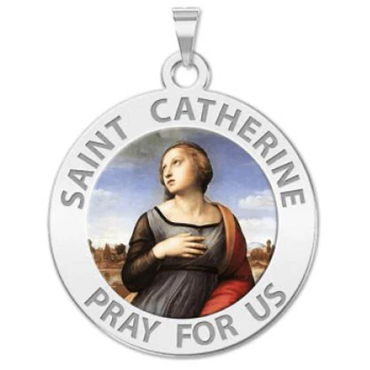 Saint Catherine of Alexandria Medal - "Color"