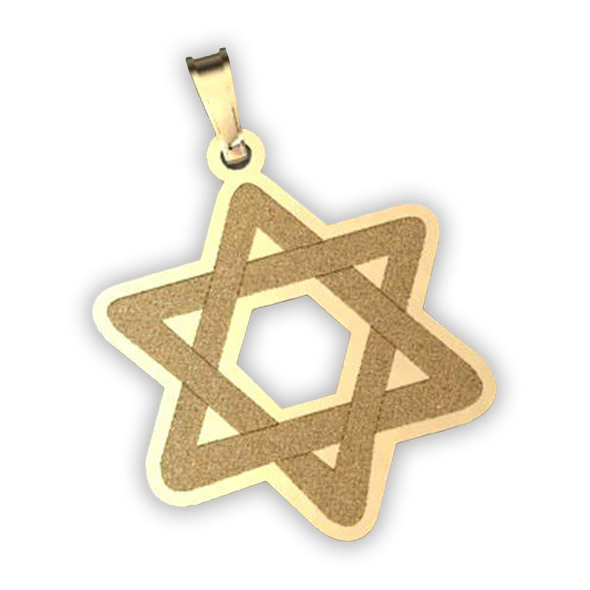 "Star of David" Cut-Out Pendant
