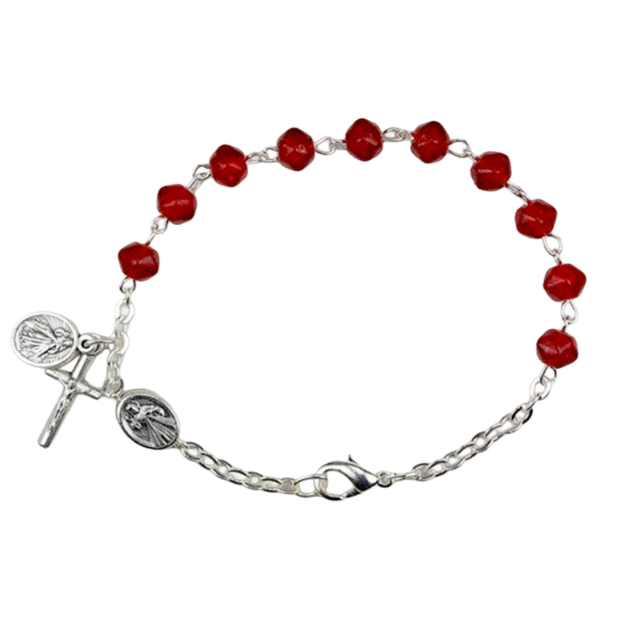 7 1/2" DIVINE MERCY BRACELET