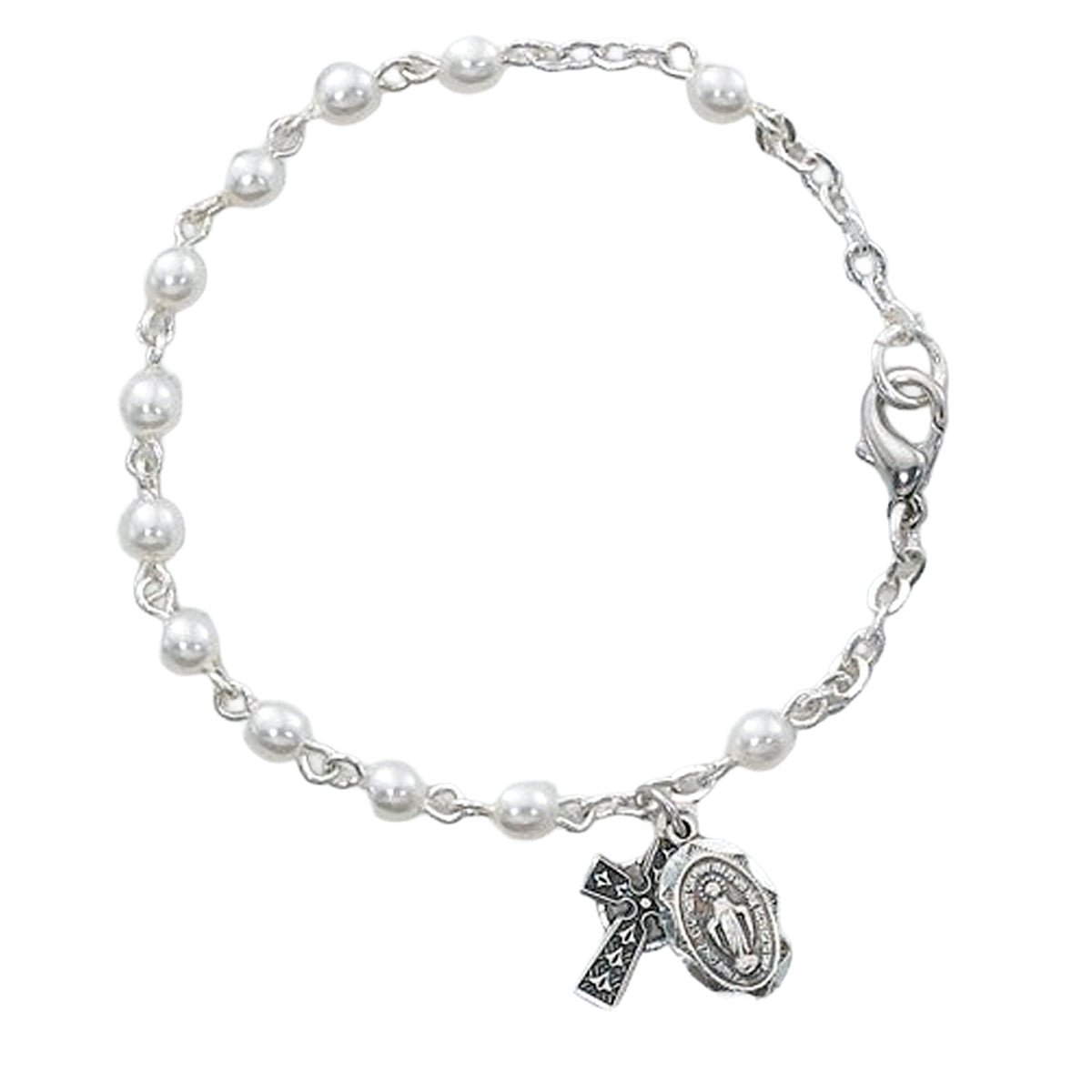 6 1/2" PEARL IRISH BRACELET