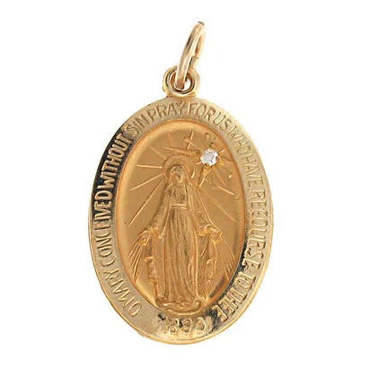 14K Gold Miraculous Medal