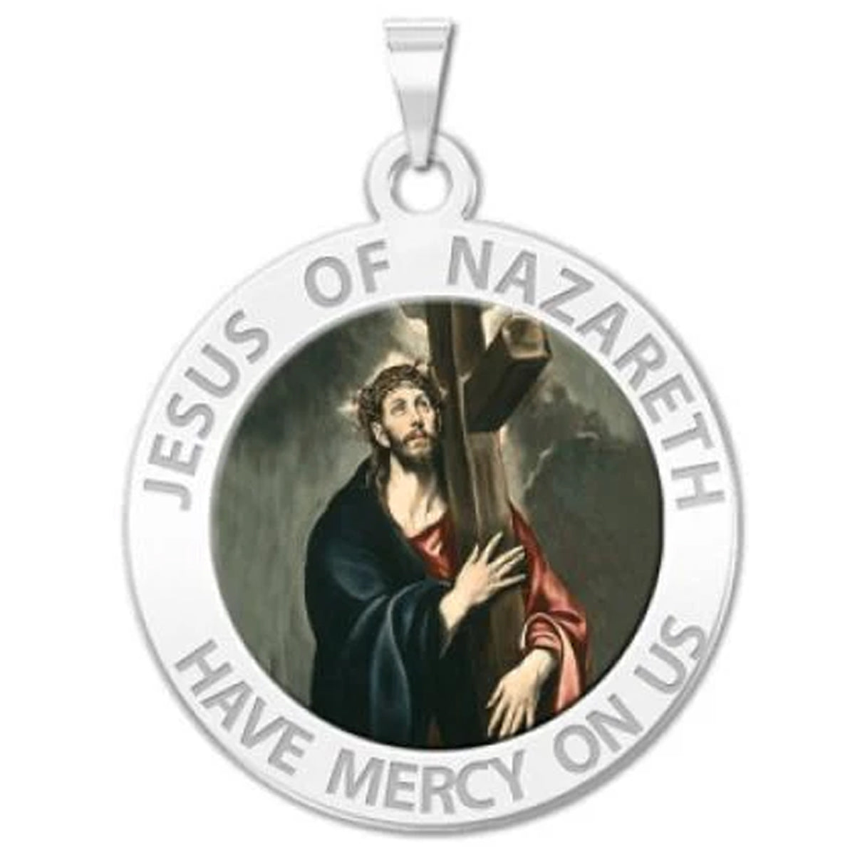 Jesus of Nazareth Medal "Color"