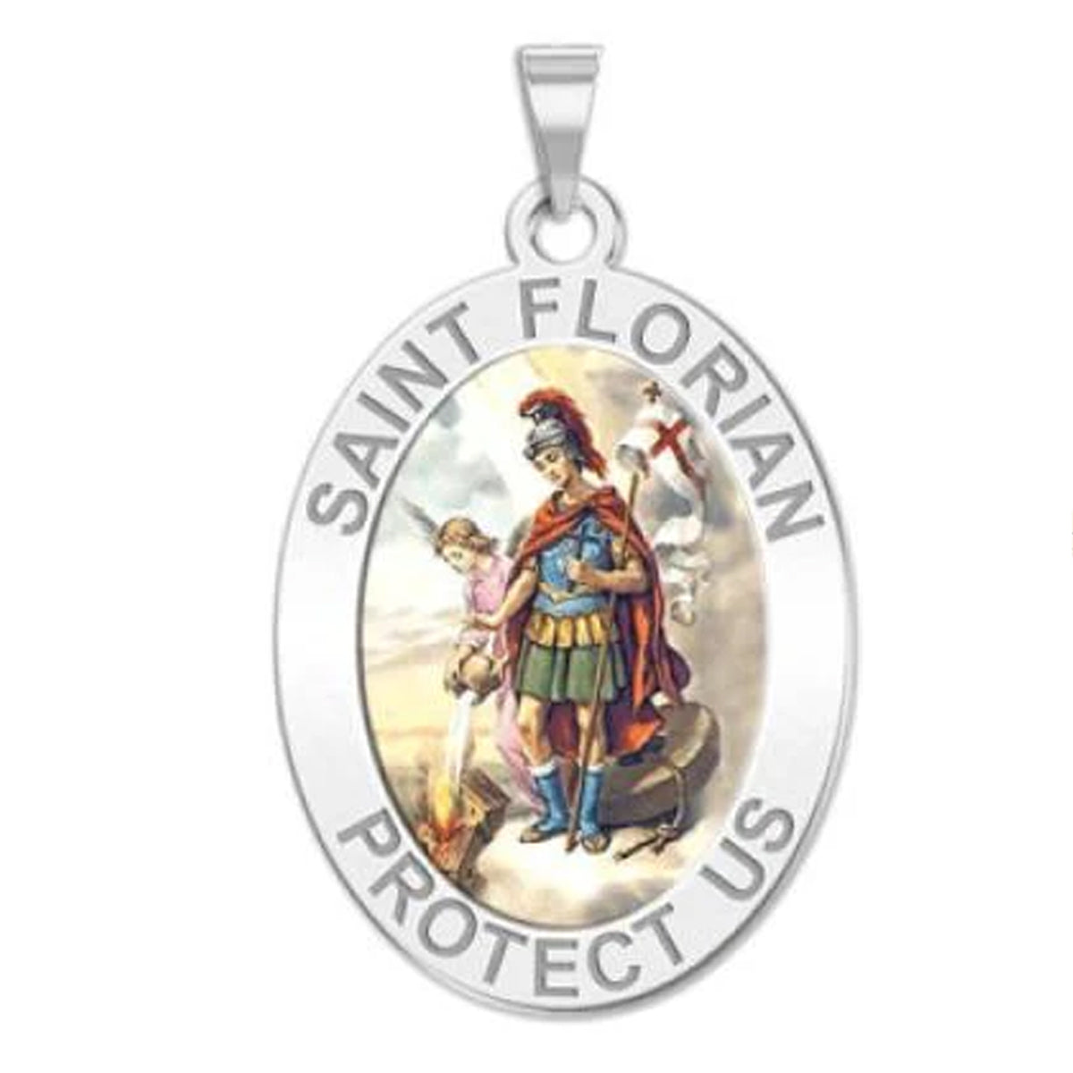 Saint Florian Medal "Color"