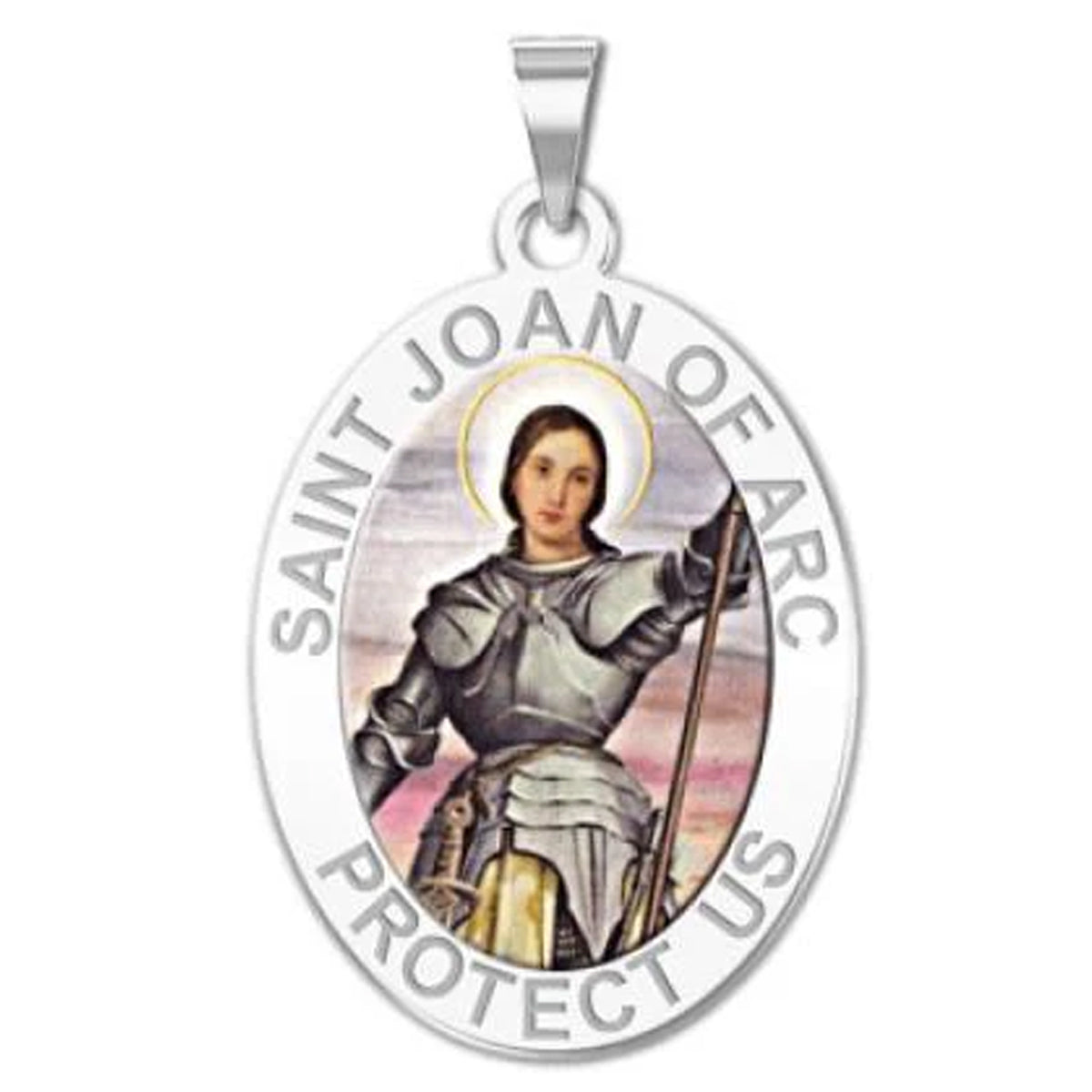 Saint Joan of Arc Medal "color"