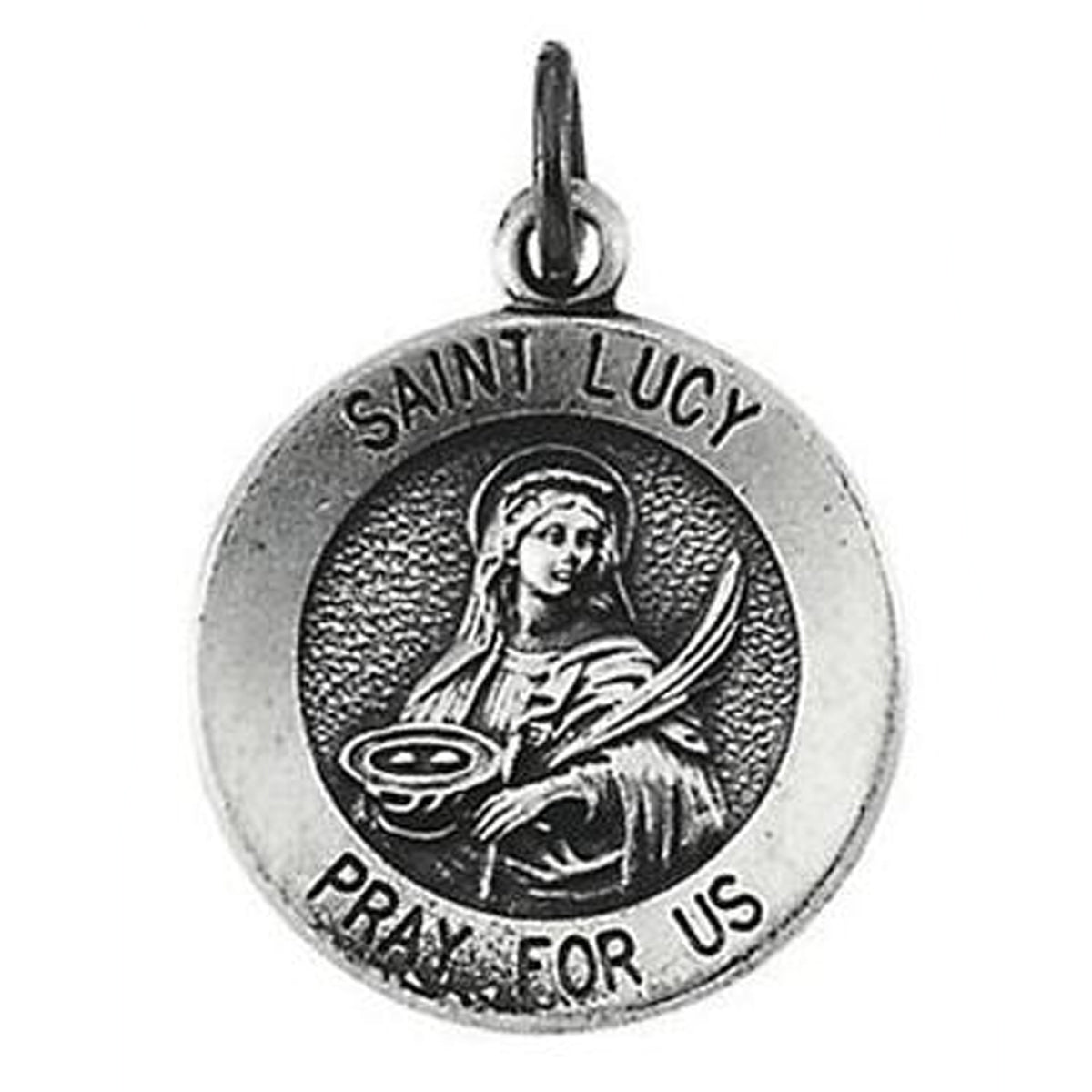 Saint Lucy Religious Medal