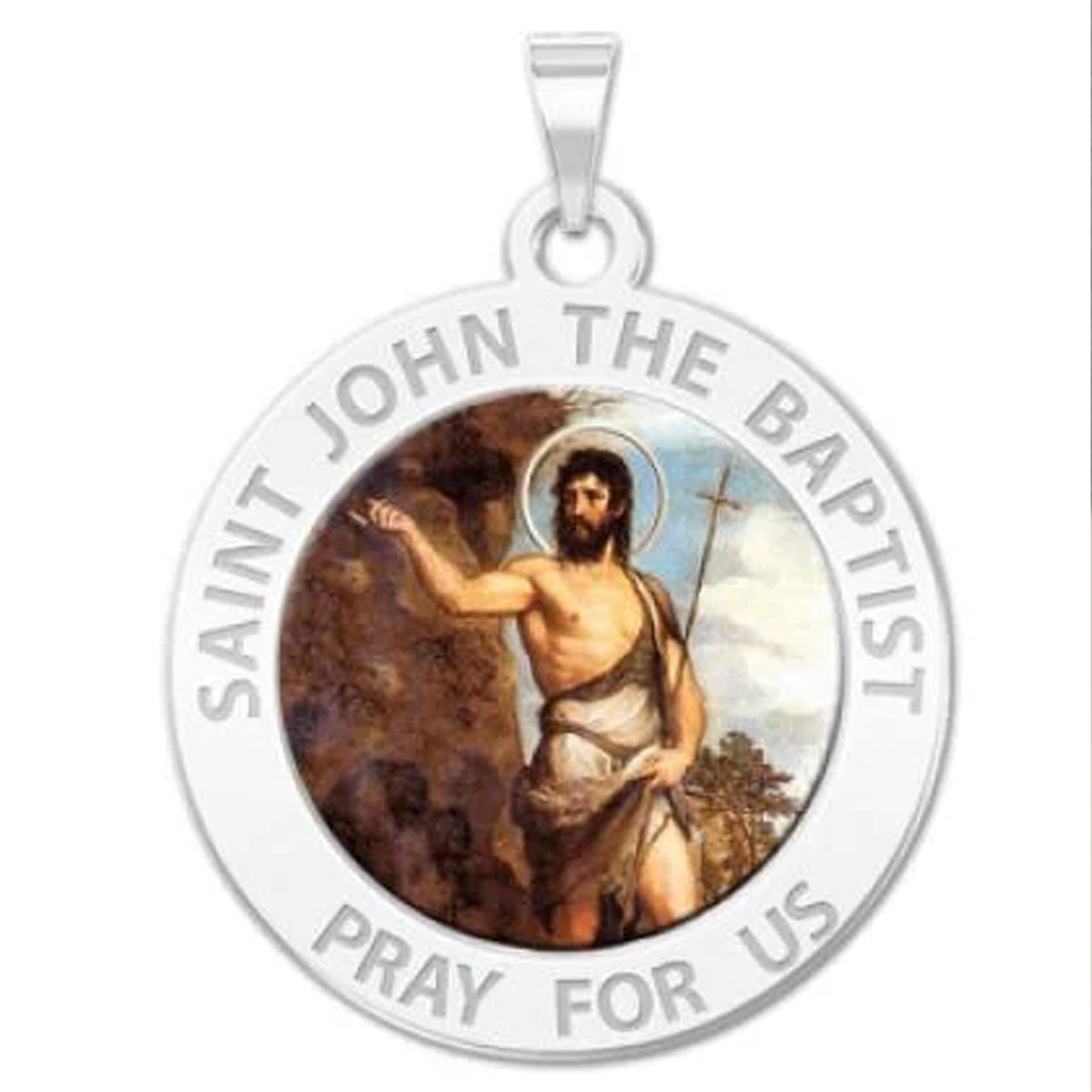 Saint John the Baptist Medal "Color"