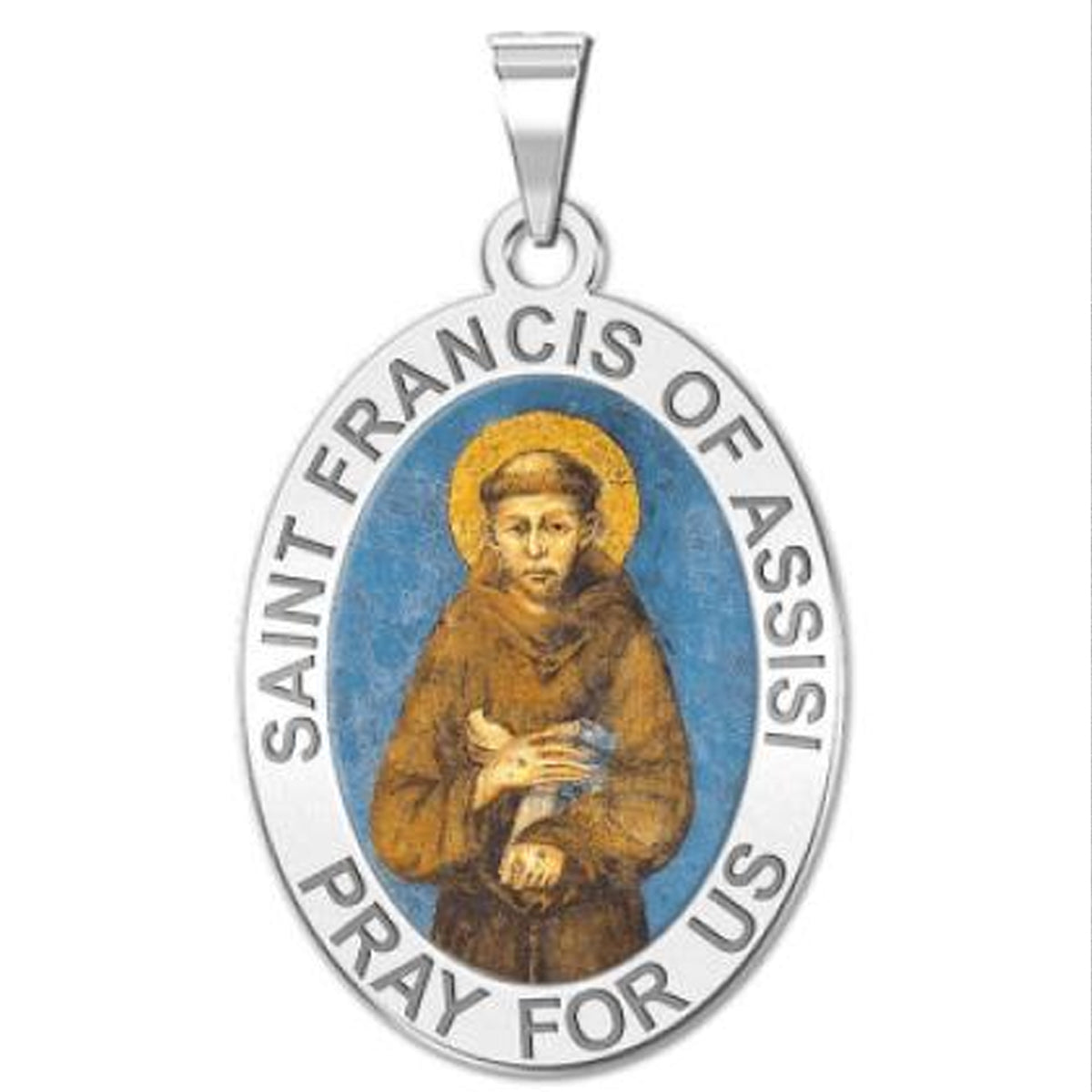 Saint Francis of Assisi Medal "Color"