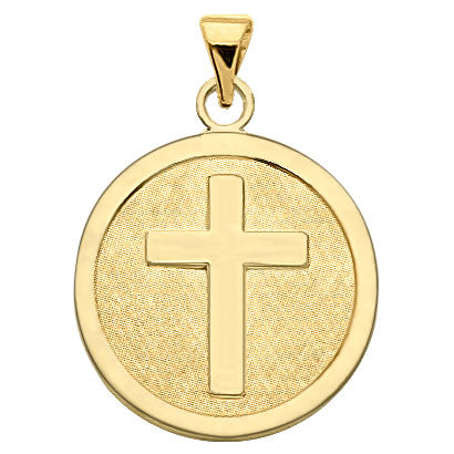 14K Gold Confirmation Medal
