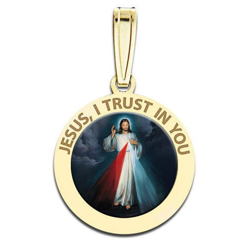 Divine Mercy Medal "Color"