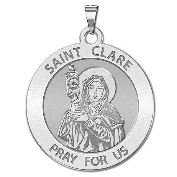 Saint Clare of Assisi Medal