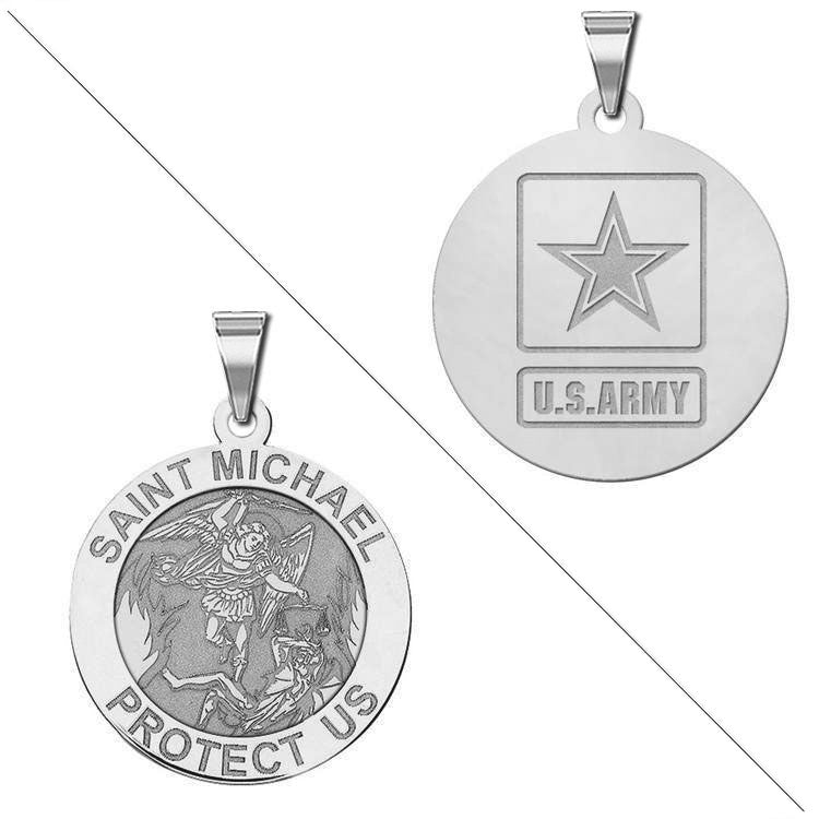 Saint Michael Doubledside ARMY Medal