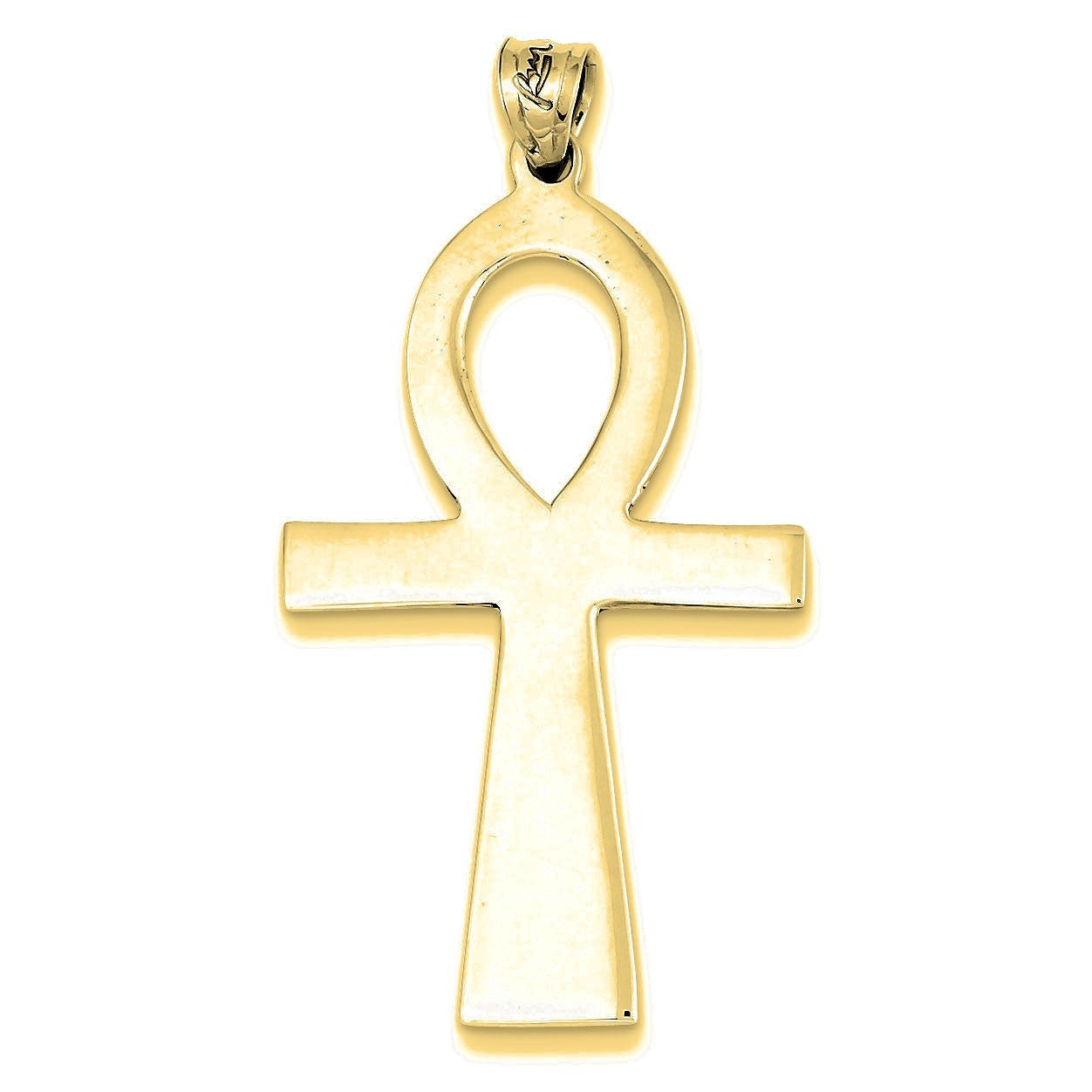 Ankh Cross Pendant - Gold