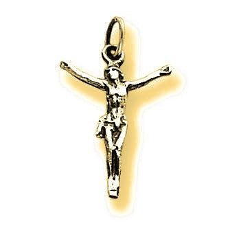 Corpus (Crucified Christ) Charm - Gold