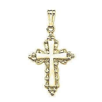 Cross Pendant - Gold