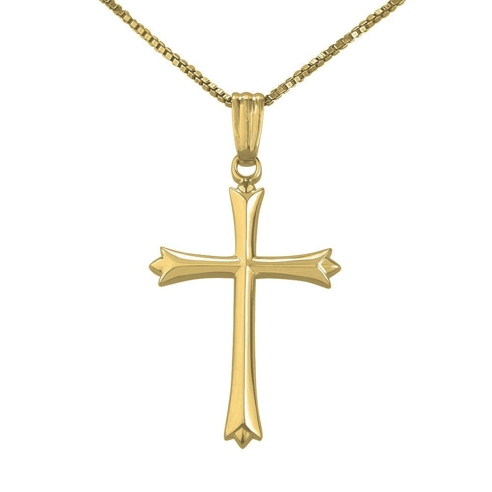 Cross Pendant - Gold