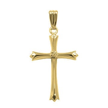 Cross Pendant - Gold