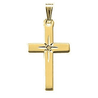 Cross Pendant - Gold