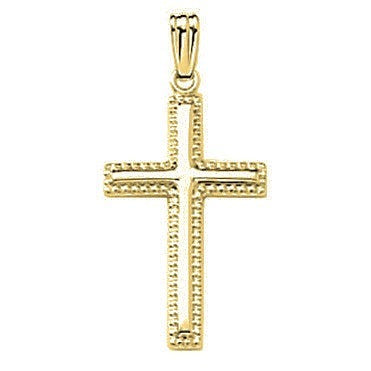 Cross Pendant - Gold