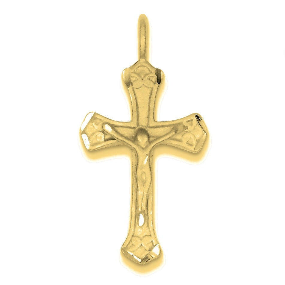 Crucifix Pendant - Gold