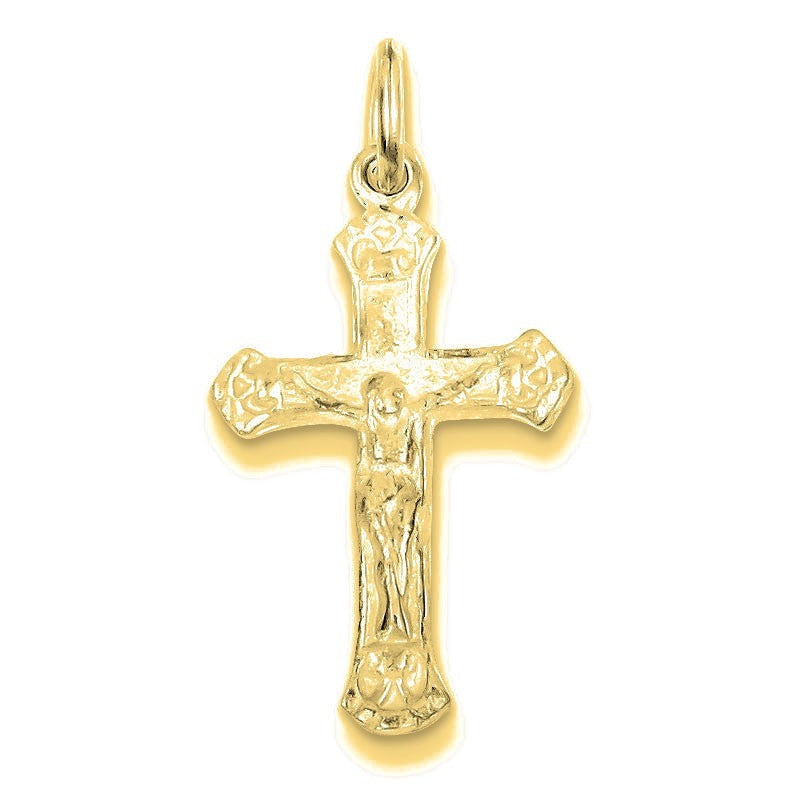 Crucifix Pendant - Gold