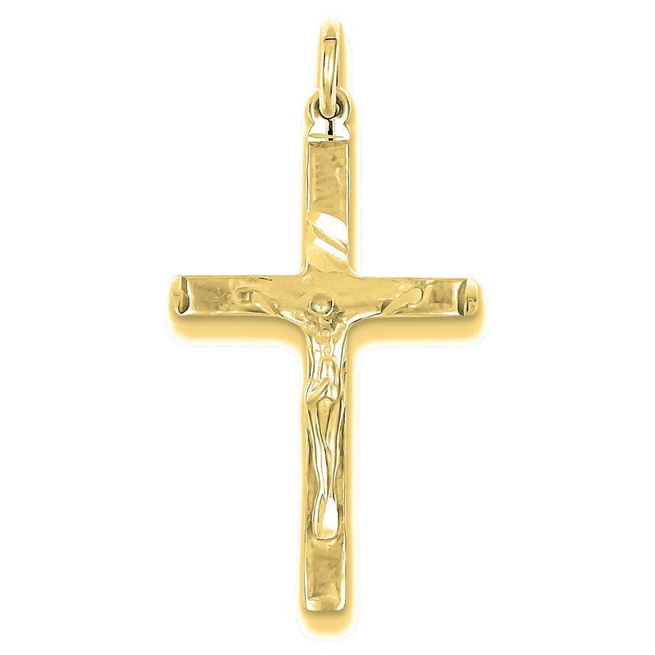 Crucifix Pendant - Gold