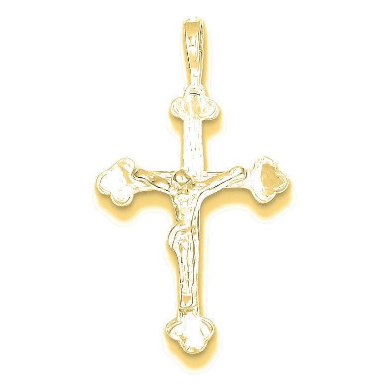 Crucifix Pendant - Gold