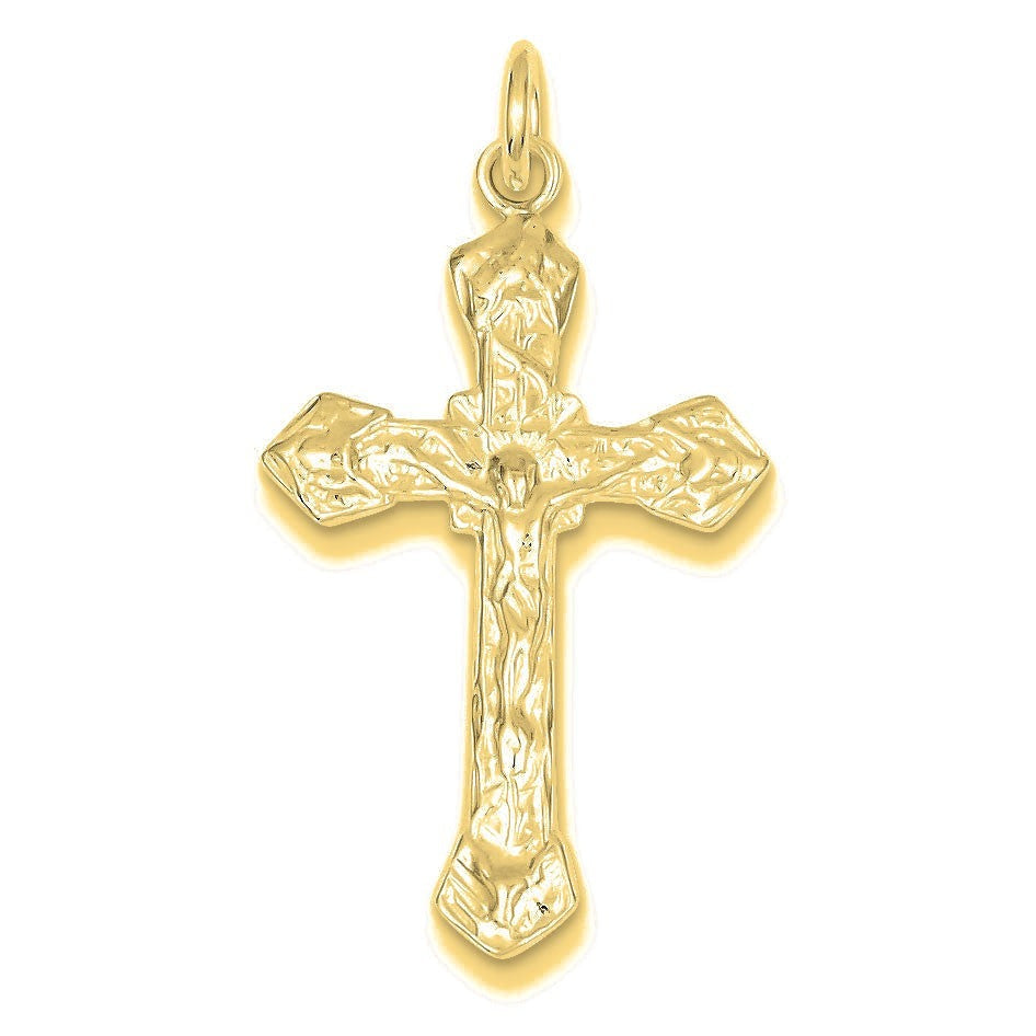 Crucifix Pendant - Gold
