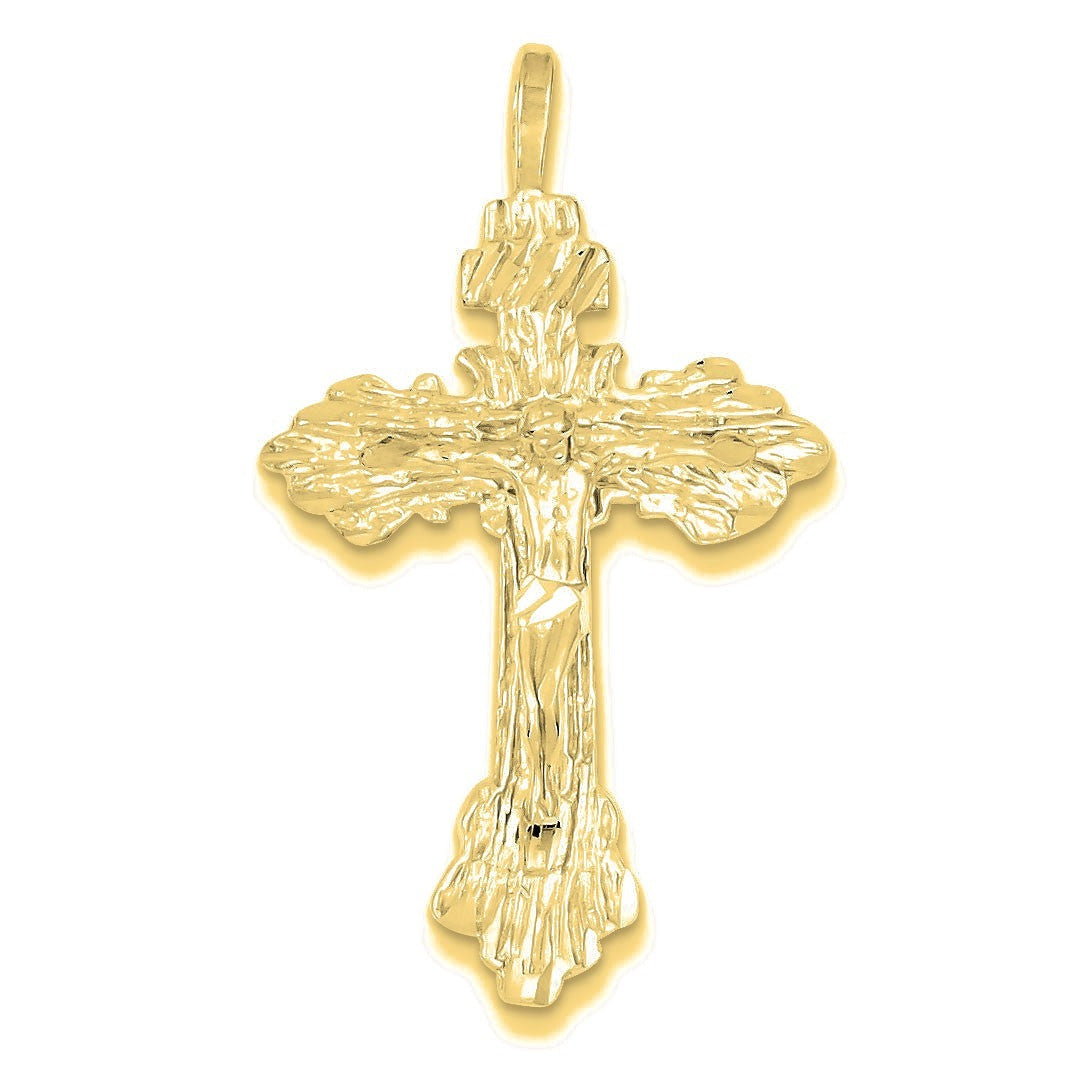Crucifix Pendant - Gold