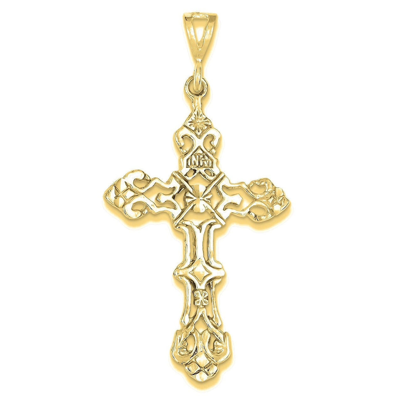INRI Cross Pendant - Gold