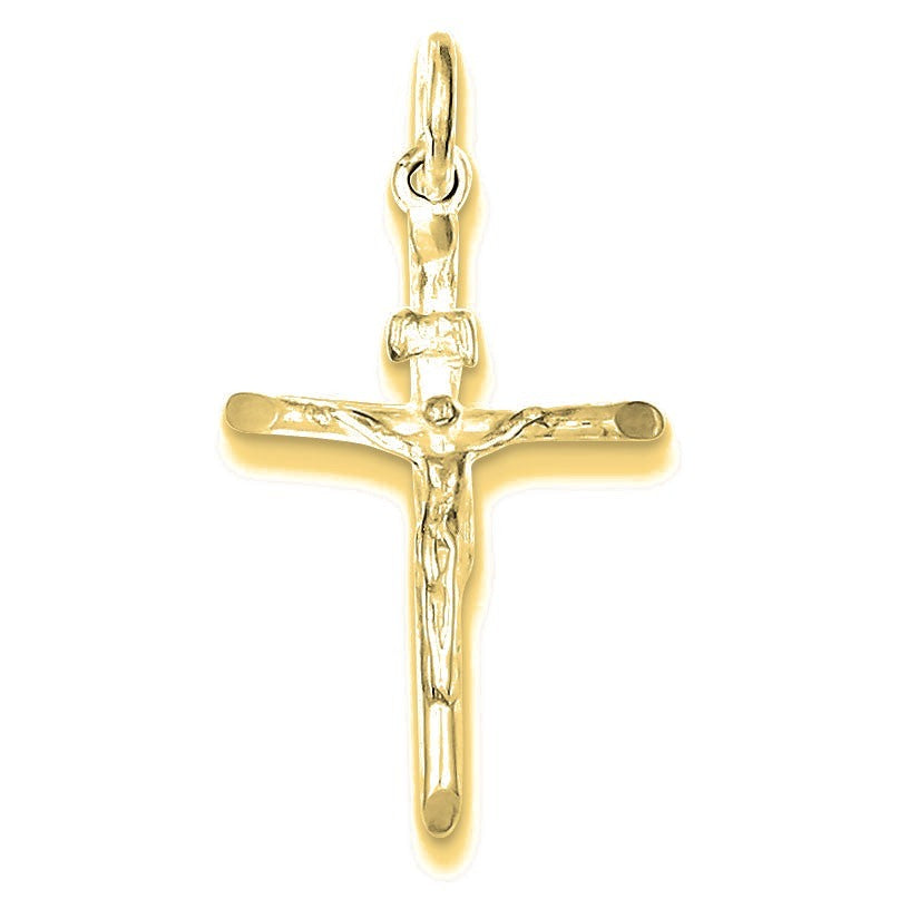 INRI Crucifix Pendant - Gold