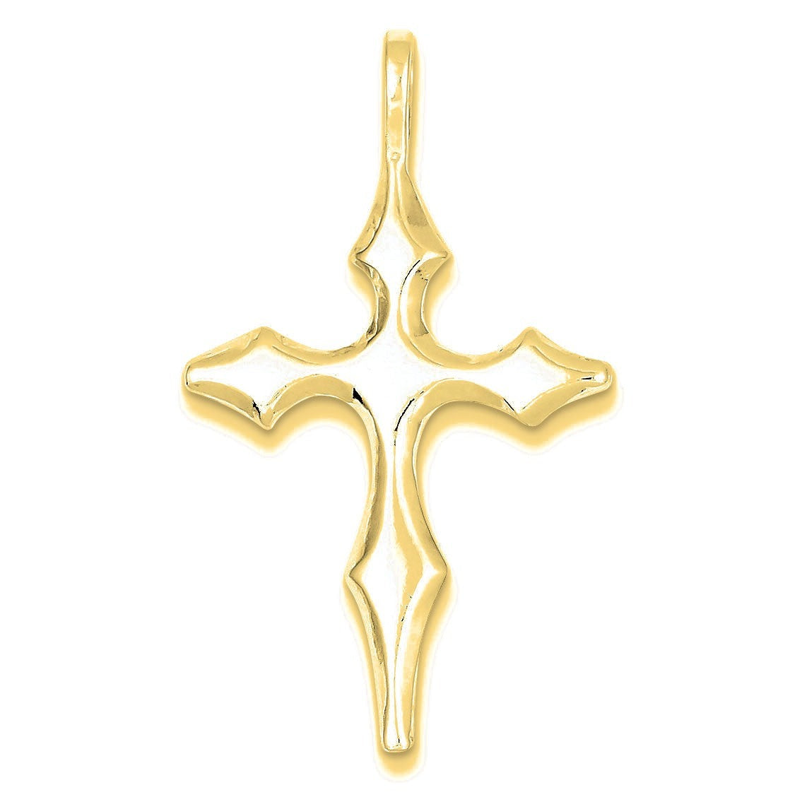 Passion Cross Pendant - Gold