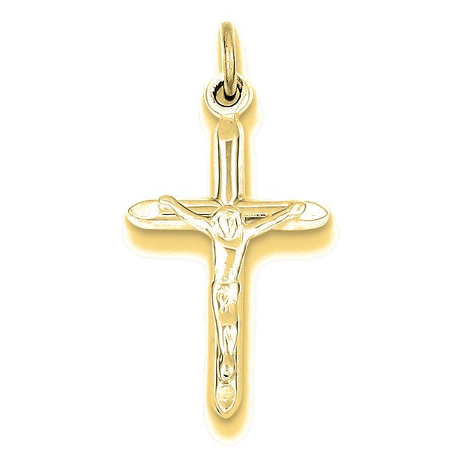 Passion Crucifix Charm - Gold