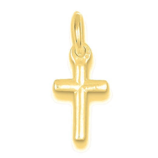 Small Cross Charm - Gold