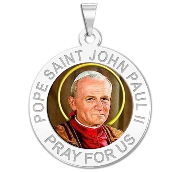 Pope Saint John Paul II Medal "Color"