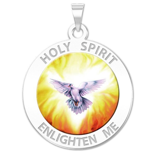 Holy Spirit Medal "Color"