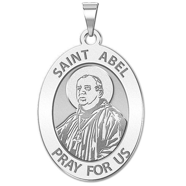 Saint Abel Medal - Oval