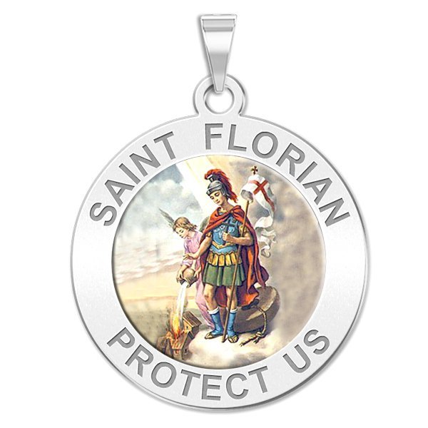 Saint Florian Medal "Color"