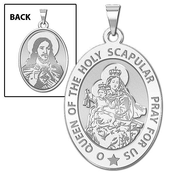 Scapular Medal OVAL