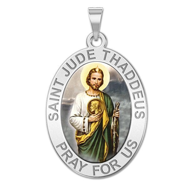 Saint Jude Medal "Color"